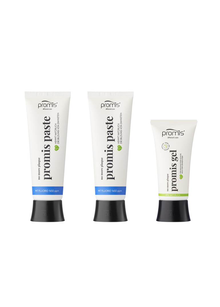 Pack Anti-Placa: 2 Pastas + Gel