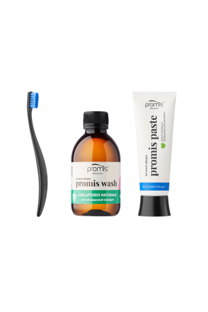 Pack Encías: Cepillo + Pasta + Colutorio